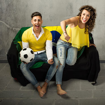 Pessoas que curtem esporte