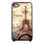 Capa-para-Iphone-4-Torre-Eiffel-Vintage-Preta-com-Purpurina