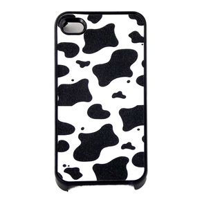 Capa-para-Iphone-4-Vaca-Malhada-Preta-e-Branca-com-Purpurina