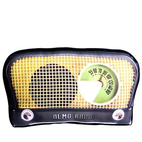 Almofada-Radio-Vintage-Amarela