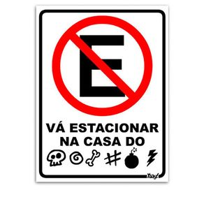 Placa-Proibido-Estacionar