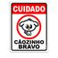 Placa-Cuidado-Caozinho-Bravo