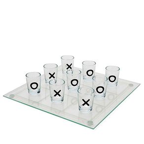 Jogo da Velha com Copos de Tequila Shot - Gorila Clube