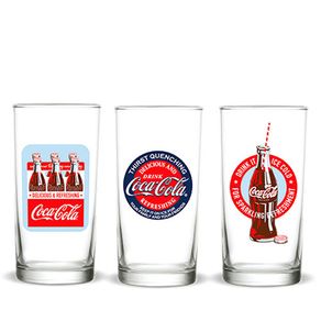 Kit-3-copos-coca-cola-vintage-classic