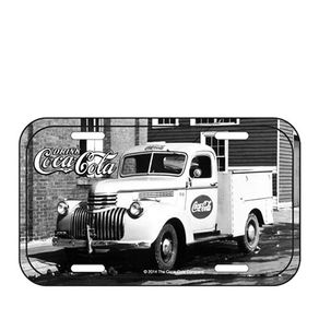 85026818-Placa-decorativa-de-metal-coca-cola-caminhao-vintage-preto-e-branco